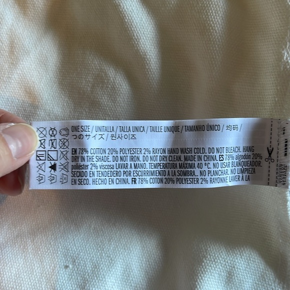 Super cute!! NWOT cat yoga cotton tote bag shoulder bag handbag - Picture 7 of 10